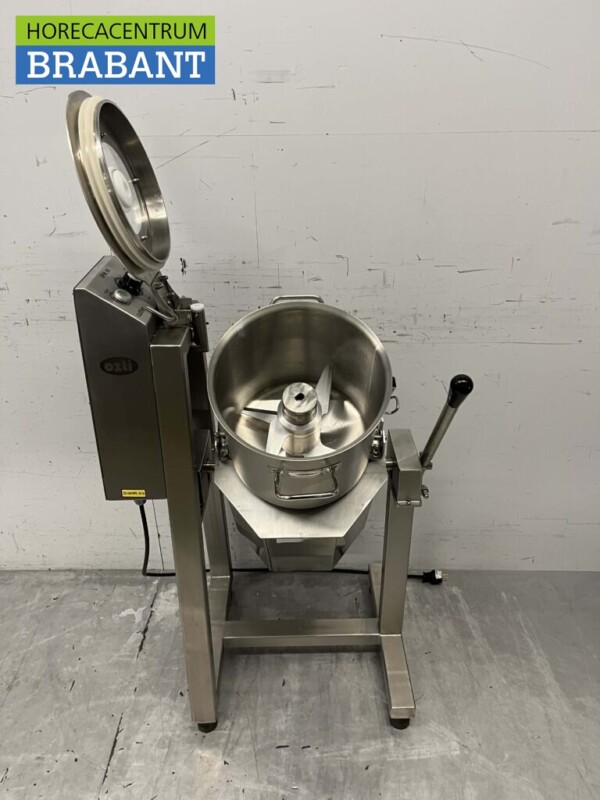 RVS Ozti Cutter / Keukenmachine / Groentecutter 20 liter 230V Horeca - Afbeelding 4
