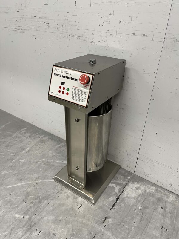 RVS Elektrische vulbus stopbus worstvuller 15 liter 230V Slagerij - Afbeelding 2