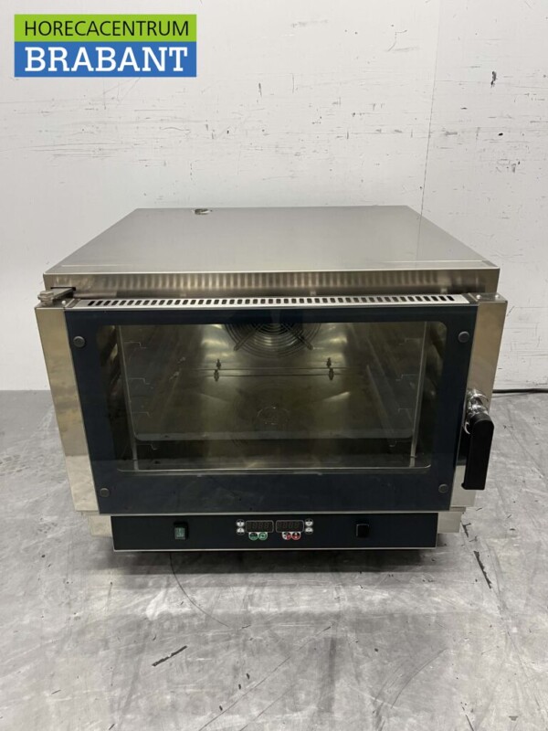 RVS Nerone Steamer Combisteamer Heteluchtoven Winkeloven Oven 4 x 1/1 GN of 60/40 cm 400V Horeca