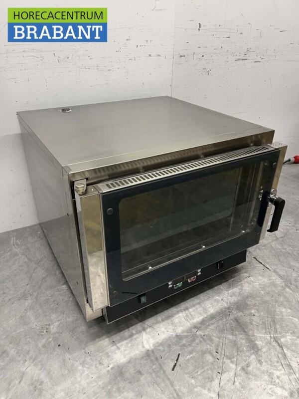 RVS Nerone Steamer Combisteamer Heteluchtoven Winkeloven Oven 4 x 1/1 GN of 60/40 cm 400V Horeca - Afbeelding 3