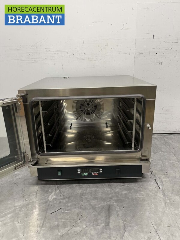 RVS Nerone Steamer Combisteamer Heteluchtoven Winkeloven Oven 4 x 1/1 GN of 60/40 cm 400V Horeca - Afbeelding 4