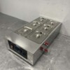 RVS Chocoladesmelter Chocoladewarmer Sauzenwarmer 6 x 1/6 GN gastronorm 230V Horeca - Afbeelding 2