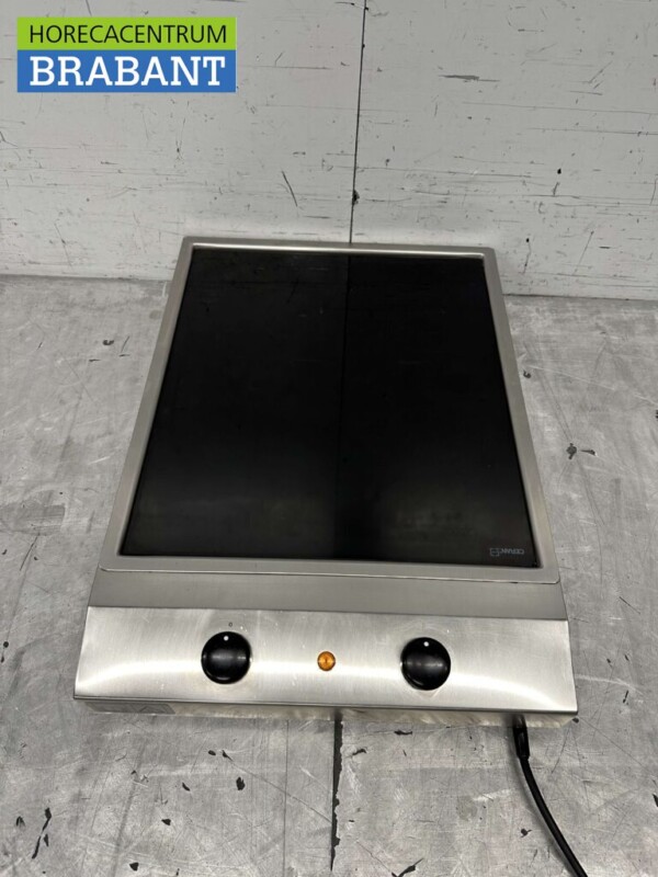 RVS Keramische grillplaat bakplaat 41 cm 230V Horeca