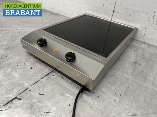 RVS Keramische grillplaat bakplaat 41 cm 230V Horeca - Afbeelding 4