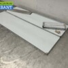 RVS Dubbel wandschap schap 160 x 40 cm Horeca - Afbeelding 2