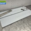 RVS Dubbel wandschap schap 160 x 40 cm Horeca - Afbeelding 3