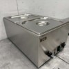 RVS Bain marie 2 x 1/2 GN 230V Horeca - Afbeelding 2
