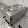RVS Bain marie 2 x 1/2 GN 230V Horeca - Afbeelding 3