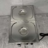 RVS Bain marie 2 x 1/2 GN 230V Horeca - Afbeelding 4