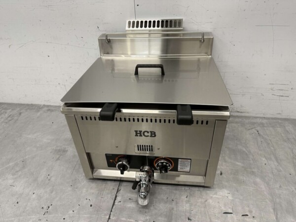 RVS Friteuse Frituur 30 liter Gas Horeca - Afbeelding 2