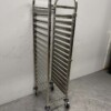 RVS Regaalwagen 16 x 1/1 GN gastronorm 173,5 cm Horeca - Afbeelding 2