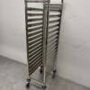 RVS Regaalwagen 16 x 1/1 GN gastronorm 173,5 cm Horeca - Afbeelding 3