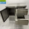 RVS Koelwerkbank 1 deur en 2 laden 90 cm 230V Horeca - Afbeelding 4