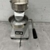 RVS Hamburgerpers 130 mm Slagerij Horeca