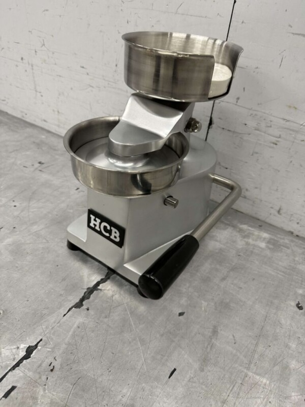 RVS Hamburgerpers 130 mm Slagerij Horeca - Afbeelding 3