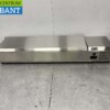 RVS Opzetvitrine Opzet koelvitrine saladière 7 x 1/4 GN 150 cm Horeca