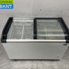 Winkelvriezer Vriezer Vrieskist met glazen schuifdeksels 355 liter 230V Nieuw - Afbeelding 4