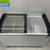 Winkelvriezer Vriezer Vrieskist met glazen schuifdeksels 355 liter 230V Nieuw - Afbeelding 5