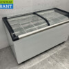 Winkelvriezer Vriezer Vrieskist met glazen schuifdeksels 455 liter 230V Horeca - Afbeelding 3