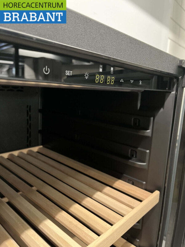 Wijnklimaatkast Wijnkoelkast Wijnkoeling 2 zones 142 flessen 230V Horeca - Afbeelding 5
