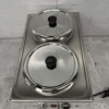 RVS Hotpot Hot Pot Bain marie 2 x 6 liter 230V Horeca - Afbeelding 5