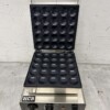 RVS Poffertjesgrill Poffertjesplaat 25 dops 230V Horeca - Afbeelding 5