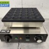 RVS Poffertjesplaat Poffertjesbakplaat 25 dops 230V Horeca