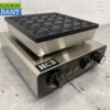 RVS Poffertjesplaat Poffertjesbakplaat 25 dops 230V Horeca - Afbeelding 3