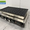 RVS Poffertjesplaat Poffertjesbakplaat 50 dops 230V Horeca - Afbeelding 2