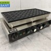 RVS Poffertjesplaat Poffertjesbakplaat 50 dops 230V Horeca - Afbeelding 3