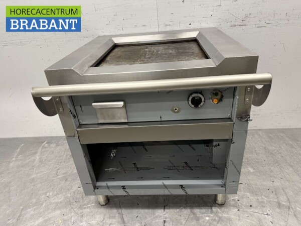 RVS Teppanyaki grill bakplaat grillplaat 80 cm 400V Horeca