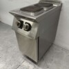 RVS Giorik Elektrisch fornuis kookplaat 2 pitten 400V Horeca - Afbeelding 2