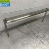 RVS Glazen bovenbouw met verlichting 154 cm Horeca - Afbeelding 2