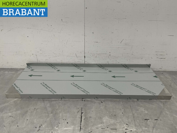 RVS Wandschap schap 120 x 40 cm Horeca
