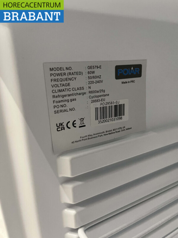 Polar Minibar Mini koelkast 29 liter 230V Horeca - Afbeelding 5