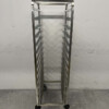 RVS Gelaste Regaalwagen Platenwagen 14 x 60/40 cm Horeca