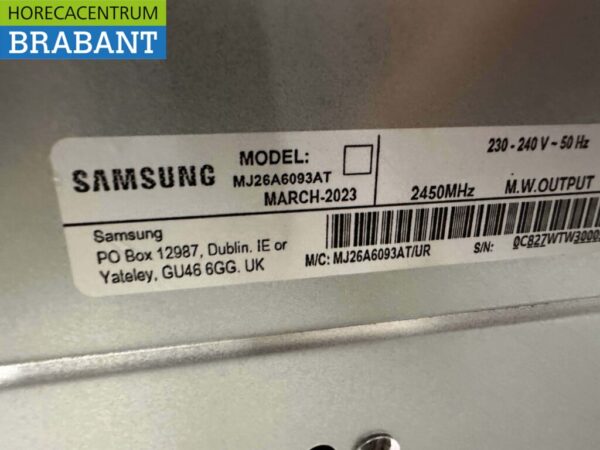 RVS Magnetron Samsung 1850 watt 230V Horeca - Afbeelding 5