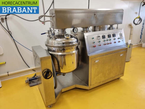 RVS Tandpastamachine Pastamachine Laboratorium 200 liter 400V - Afbeelding 2