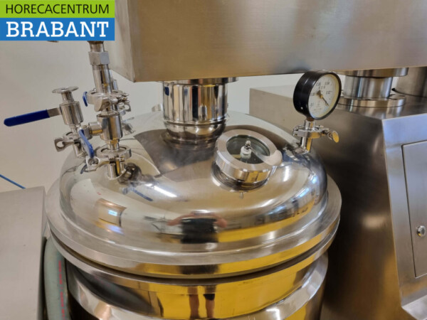 RVS Tandpastamachine Pastamachine Laboratorium 200 liter 400V - Afbeelding 3