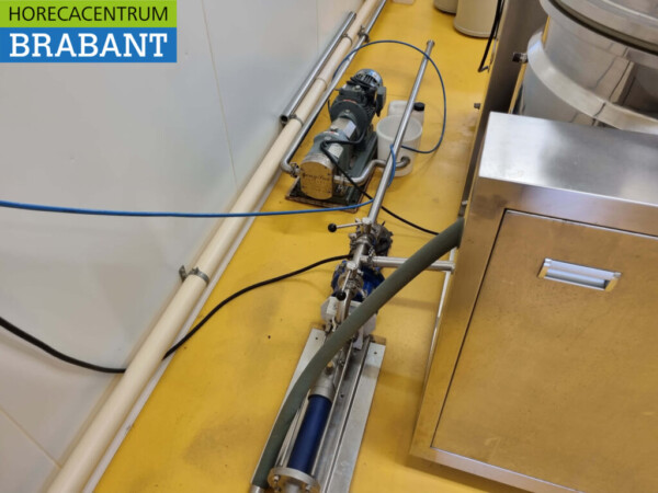 RVS Tandpastamachine Pastamachine Laboratorium 200 liter 400V - Afbeelding 8