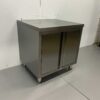 RVS Werkkast Kast Premium-line 2 klapdeuren 80 cm Horeca - Afbeelding 2