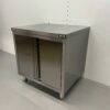 RVS Werkkast Kast Premium-line 2 klapdeuren 80 cm Horeca - Afbeelding 3