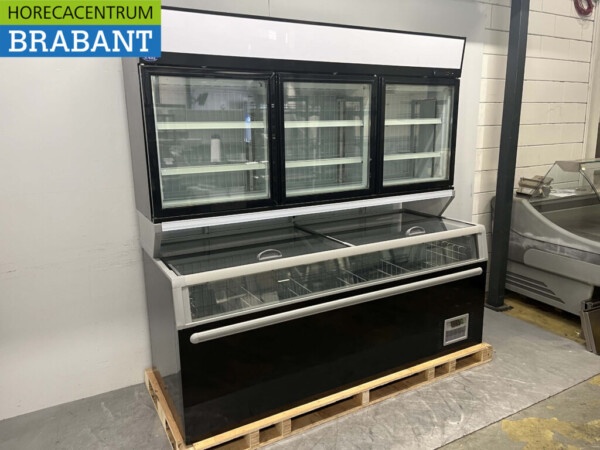 Combisteel Vrieskist met koelkast combinatie Koelkast Flessenkoeling 559 liter 900 liter Horeca - Afbeelding 2