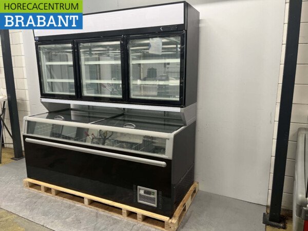 Combisteel Vrieskist met koelkast combinatie Koelkast Flessenkoeling 559 liter 900 liter Horeca - Afbeelding 3