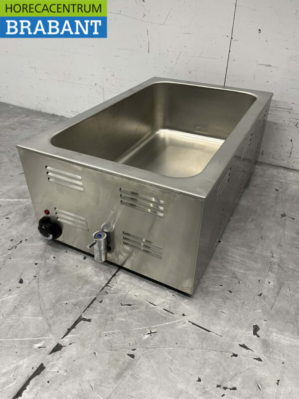 RVS Combisteel Bain marie 1/1 GN 230V Horeca - Afbeelding 2