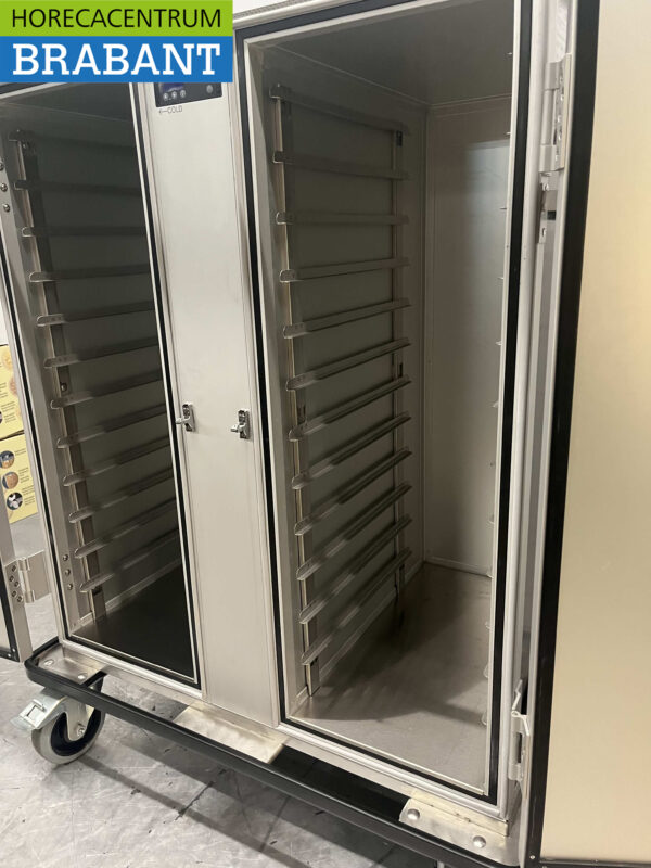 RVS ScanBox Ergo Line Duo A12+AC12 gekoelde wagen 12+12 x 1/1GN 230V Horeca - Afbeelding 7