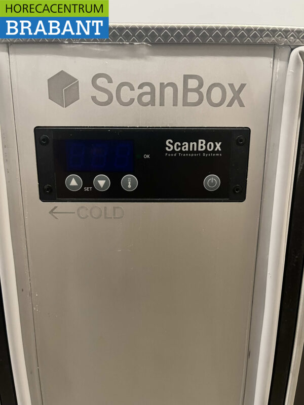 RVS ScanBox Ergo Line Duo A12+AC12 gekoelde wagen 12+12 x 1/1GN 230V Horeca - Afbeelding 8