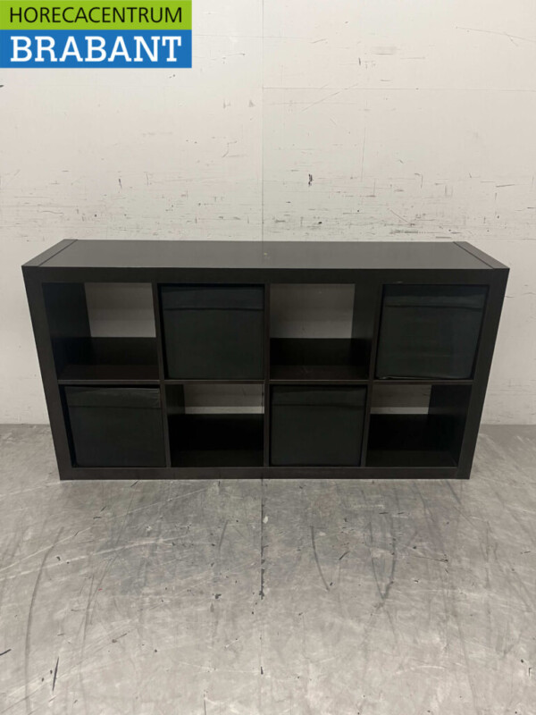 Houten vakkenkast 149,5 cm