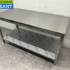 RVS Werktafel Tafel 160 x 70 x 86 cm Horeca - Afbeelding 2