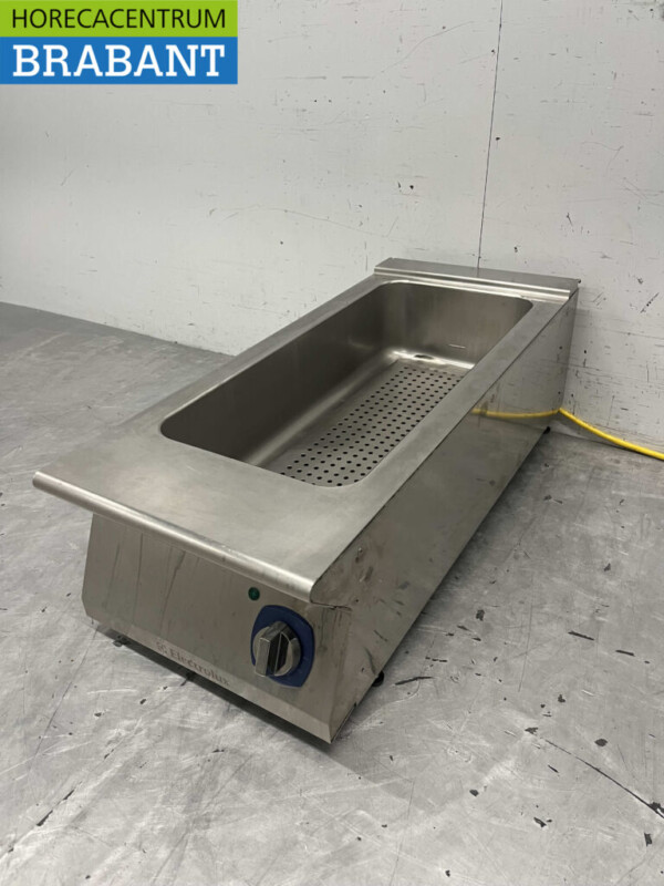 RVS Zanussi Bain marie 1/1 + 1/3 GN 230V Horeca - Afbeelding 2